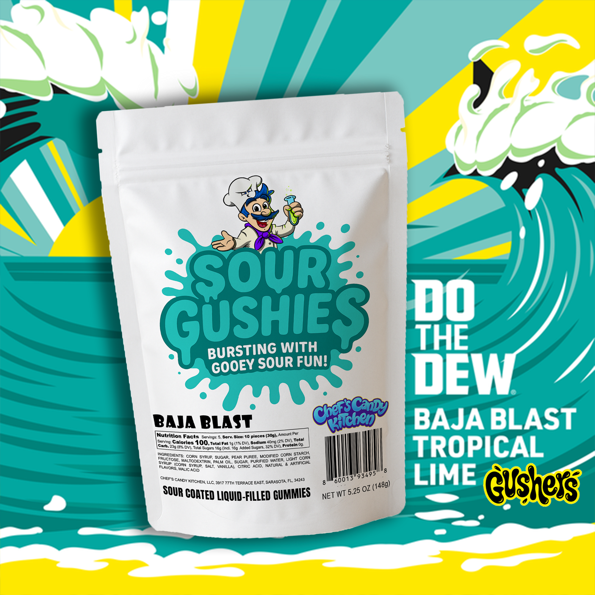 Limited Edition Baja Blast Gushers